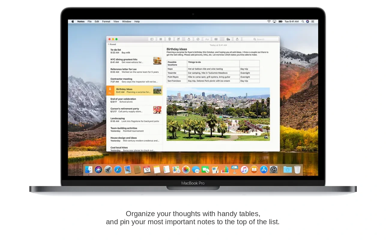 macOS High Sierra screenshot 3